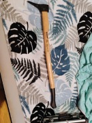 Chwytak pni drewna uszkodzony