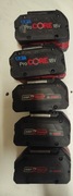 5x sztuk Akumulator bateria Bosch 18v procore  8ah 