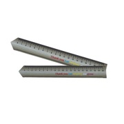 Drewniana linijka 20 cm z nadrukiem – Thank you for helping me grow