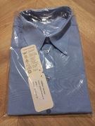 Koszula męska błękitna nowa z długim rękawem rozmiar L / XL