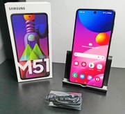 Smartfon SAMSUNG GALAXY M51 6/128GB + nowe słuchawki