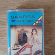 Kaseta Sandra Paintings in yellow