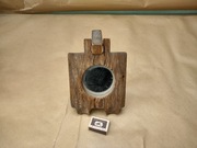 Stare lusterko stołowe drewniane .