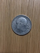 Moneta 5 zlotych Glowa Kobiety 1933