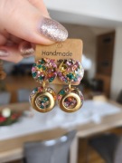 Kolczyki z żywicy Handmade "aleksan"