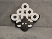 Owca stojak na papier toaletowy