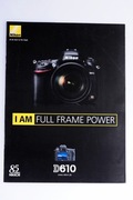 Nikon D610 Prospekt katalog