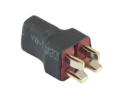 Adapter równoległy z dwoma wtyczkami T, RC (2M 1F)