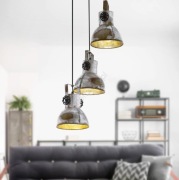 Eglo - Żyrandol na lince 3xE27/40W/230V