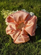 Gumka do włosów satynowa XL mocna, akcesoria do włosów panieński B30