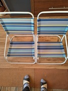 Krzesło plażowe składane