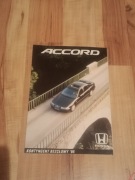 PROSPEKT HONDA ACCORD POLSKI 1995 ROK