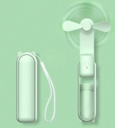 Mini Wentylator Ręczny USB Składany Przenośny 3 Tryby Prędkości