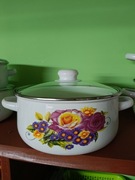 Garnek blaszany 22 cm