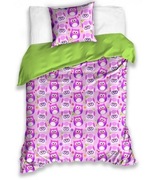 Komplet pościeli sowy