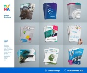 ULOTKA, FOLDER - projekt ulotki, projekt folderu