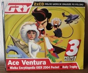 Mix gier na PC. Ace Ventura + wyścigi RALLY TROPHY