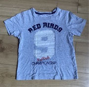 Bawełniana koszulka typu T-shirt w paski, r. 128 (7-8lat)