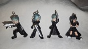 Final Fantasy VII Advent Children Keychain Figures Kadaj Yazoo Loz Tifa 