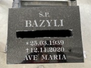 Płytka kamienna poduszkaksiążka tabliczka nagrobna