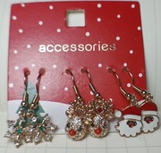 Kolczyki - świąteczne 