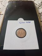 1 grosz 1938 w holderze 