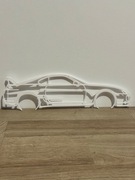 Dekoracja Ścienna Toyota Supra Sylwetka Samochodu Ozdoba Na Ścianę 