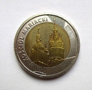 5 Złotych 2020 r.  Kościół Mariacki