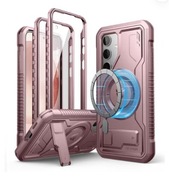 Etui Dexnor Magnetic Bumper Case do Samsung Galaxy S24 (różowe)