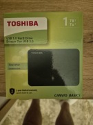 DYSK PRZENOŚNY Toshiba Canvio Basics o pojemności 1 TB 