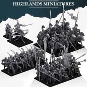wydruki 3d highland miniatures warhammer