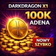 DARKDRAGON x1 ADENA 100K – Lineage 2 L2 DarkDragon x1 | NOWY SZYBKO BONUS