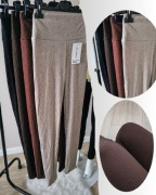 Leginsy gruby prążek. Wysoki stan. 