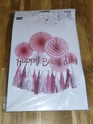 Duża Girlanda Urodzinowa Happy Birthday Nowa