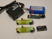 Zestaw ogniw 18650 INR akumulator 7.4V przetwornica