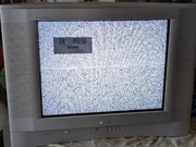 Duży telewizor kineskopowy JVC InteriArt