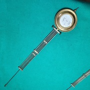 Długie 54 cm.Wahadło rusztowe = duża soczewka(10cm) porcelanka RA