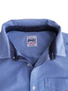 Vintage Superdry oryginalna koszula męska a'la jeans, błękitna rozm. L