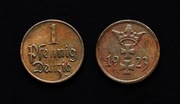 Wolne Miasto Gdańsk - 1 Pfennig 1923