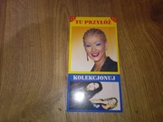 Karta konkursowa loteria tu przyłóż z gazety Bravo Christina Aguilera