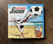 Gra komputerowa Beach Soccer, retro oryginalne pudełko, piłka plażowa