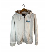 Bluza rozpinana Peak Performance biała z logiem XL