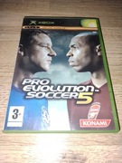 Pro Evolution Soccer 5 Xbox Classic w idealnym stanie