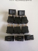 Wyłącznik kolyskowy - 4 pin - 20 mm x 10 mm