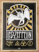Led Zeppelin - Wielki plakat/poster XXL z 2021 r. - Format 55 x 75 cm NOWY!