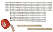 LISTWY LED SAMSUNG 55'' UE55MU6102K UE55MU6100