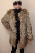Prawie nowe sztuczne futro LU-MAN rozmiar S / 36