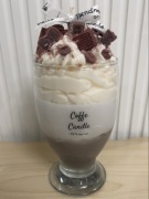 Świeca sojowa motyw kawa, prezent, dekoracja sojowa