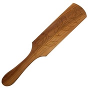 Packa BDSM wykonana z drewna śliwkowego. Piękna róża.