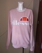 Różowa bluza Ellesse M pudrowy róż ściągacze streetwear basic casual